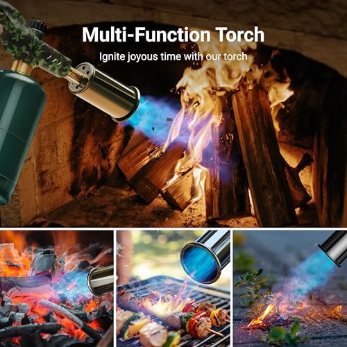 ThermoMaven Propane Torch Gun, Adjustable Cooking Torch, Camouflage Green