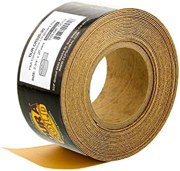 Dura-Gold Pro Series K-Block Sander Firm & Flex Hand Sanding Block Kit with Hook & Loop Backing and PSA Adapter Pad & 320 Grit Sandpaper Roll