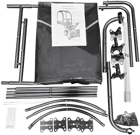 490-241-0032 SaintTejia Universal Snow Thrower Blower Cab Cover Compatible with Cub Cadet,Troy-Bilt,Craftsman,Ariens,Toro,Husqvarna,John Deere,EGO and Most Two-Stage & Three Stage Snow blowers