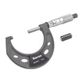 Starrett Outside Micrometer with Balanced Frame and Thimble, Satin Chrome Finish and Advanced Sleeve Design - Quick and Easy Adjustment, 1-2" Range, .0001" Graduations - T444.1XRL-2