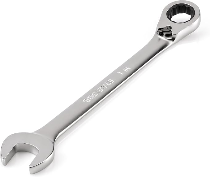 TEKTON 1 Inch Reversible Ratcheting Combination Wrench | WRC23325 | 12-Point