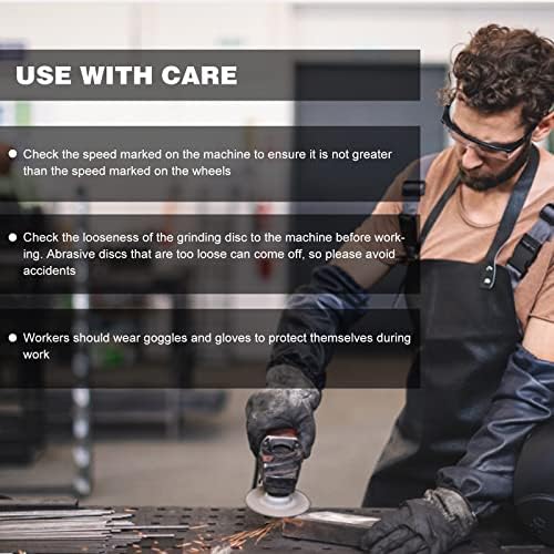SALI 6 Pack Cut Off Wheels 3 Inch General Purpose Metal Cutting Wheel for 3 in Angle Grinders and Die Grinders- Cutting Disc Aggressive Cutting 3" x 1/16" x 3/8" Operating Up to 20380 RPM and 80 M/S