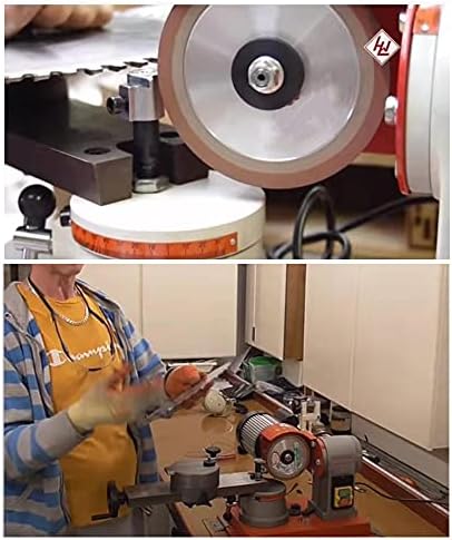 6 Inch Dish Resin Diamond Grinding Facing Wheel/Circle Saw Grinding Wheel,180 Grit for Carbide Circle Saws,1 Pack
