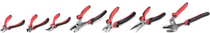 Performance Tool W30759 7-Piece Pliers Set with Cushion Grips