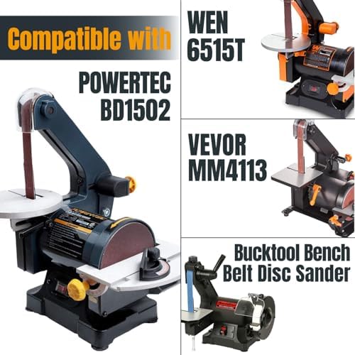 POWERTEC 1x30 Sanding Belts, 24PK, 6 Each of 24/36/60/100 Grits, 1 x 30 Inch Zirconia Sanding Belts for Belt Grinder, Belt and Disc Sander, Knife Sharpening, Woodworking (41300-2Z)