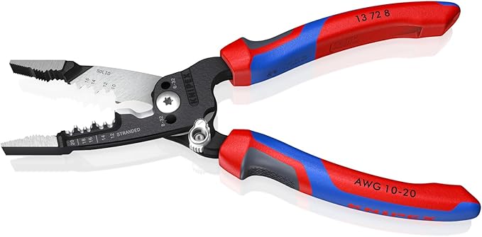 KNIPEX Tools 13 72 8 Forged Wire Stripper,8-Inch,(Pack of 2)