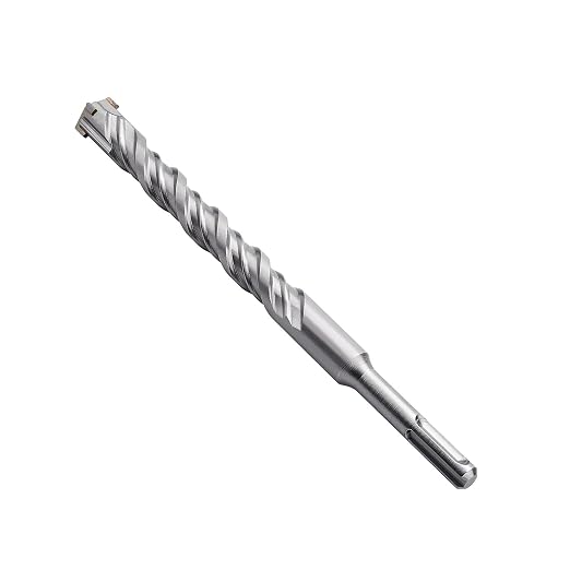 9/16 inch X 12.2 inch SDS Plus Rotary Hammer Drill Bit, Concrete Drill Bit for Concrete, Brick, Cement and Stone, 12.2 inch Length (12.2" Length, 9/16" Diameter)