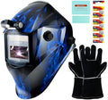 TRQWH Welding Hood Auto Darkening Welding Helmet with Light True Color