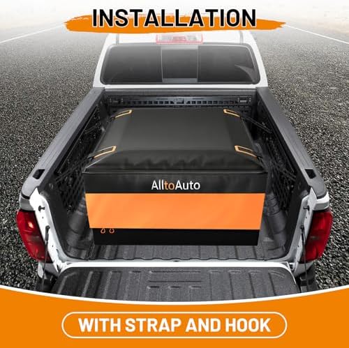 26 Cubic Feet Truck Bed Cargo Bag, Waterproof with Heavy Duty PVC