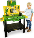 John Deere Kids Workbench, Power Tools Workshop - 39 Pieces - Ages 5+