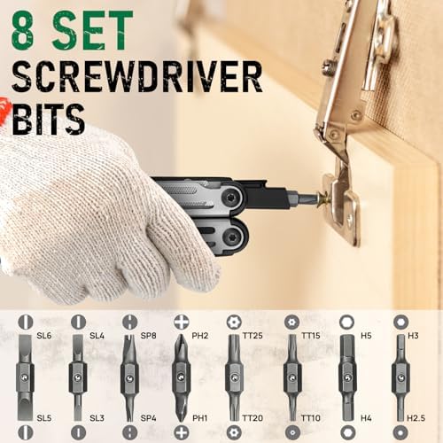 BIBURY Multitool Pliers with 440A Knife & Full Size Scissors, BI2045B