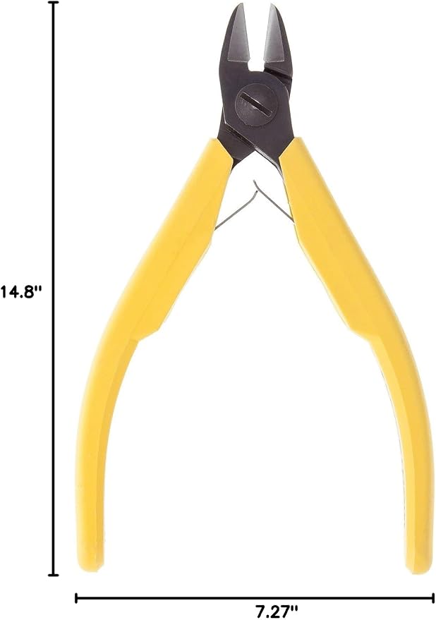 Lindstrom G51091 8150 Diagonal Cutting Nipper - Micro Bevel,Multi-colour,112.5 mm