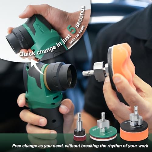BATOCA S4 Brushless RO&DA Car Buffer Polisher Headlight Restoration Kit