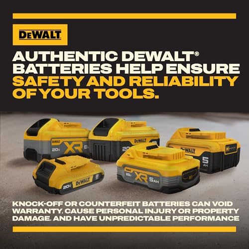 DEWALT 20V MAX Lithium-Ion Battery 2-Pack, 5.0 Ah (DCB205-2c)