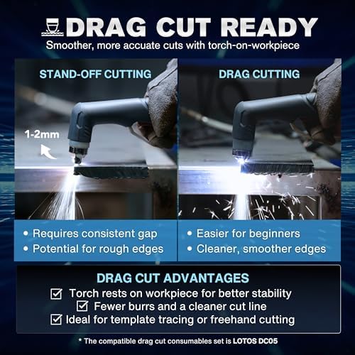 LTP5600CD 56A Drag-Cut Built-In Air Plasma Cutter 110V/220V