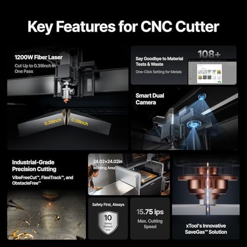 xTool MetalFab Laser Welder and CNC Cutter 800w