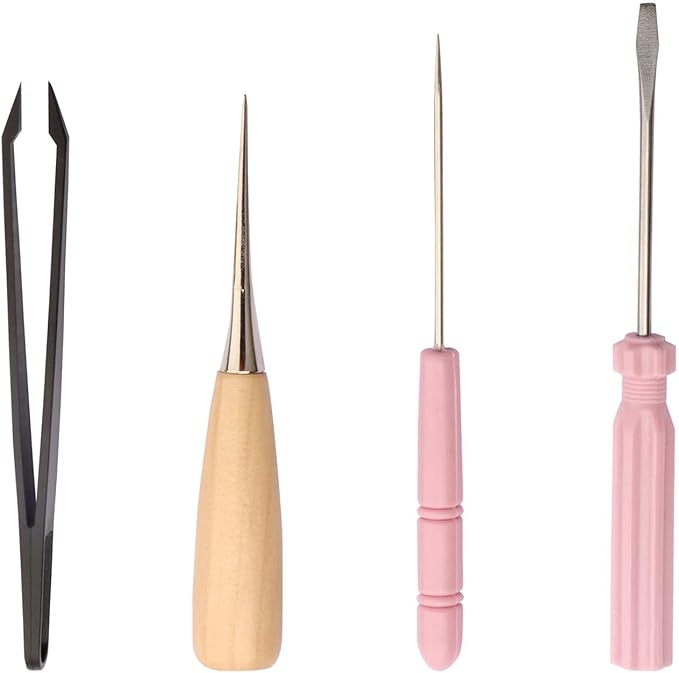 Press Pliers Installment Tool 19 Sets Installs Size on Metal Buckels #655(10mm)#633(12.5mm)#831(15mm) and for 9.5mm Five Claw