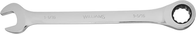 Williams JHW1234NRC Ratcheting Combination Wrench, 1-1/16-Inch