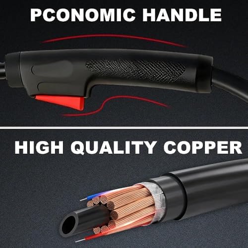 15ft 150A Mig Welding Gun Replacement M10 M15 M100 M150 Fits Miller Millermatic 90,120,130,130XP,135,140,141,150,175,180s,185, DVIs,211 MIG Welder