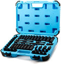 Capri Tools 3/8-Inch Drive Master Impact Socket Set with Adapters and Extensions, Premium Chrome Molybdenum Steel, 48-Piece