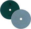 PPW125D Diamond Polishing Pads 4 Inch - For Concrete Terrazzo Marble Granite Edge Countertop Floor Wet Polishing, Grit 800 - Pack of 2