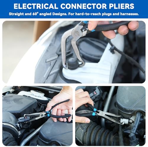 DISEN Automotive Electrical Disconnect Pliers Set 13PCS