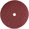 BHA Aluminum Oxide Resin Fiber Sanding and Grinding Discs, 9” x 7/8” Arbor Hole - 25 Pack (36 Grit)