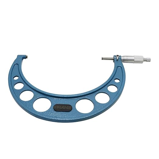 SHAHE 7-8''/175-200mm 0.01mm Outside Micrometer Gauge Micrometer Measuring Tool 5201-200A
