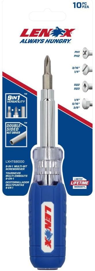 Lenox 9-In-1 Multi-Bit Screwdriver