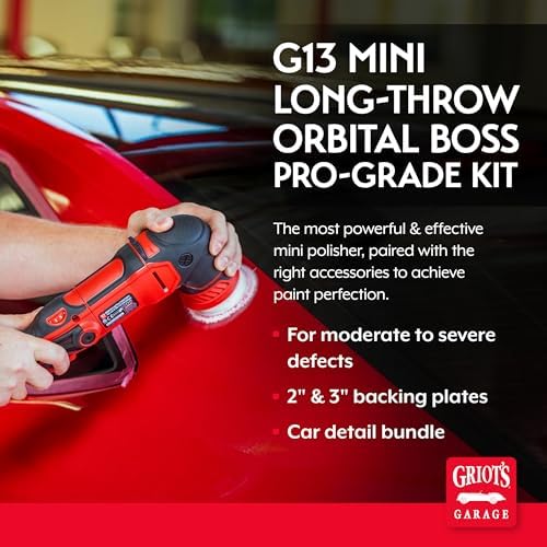 Griot's Garage 11691 G13 Mini Long Throw Orbital BOSS Kit