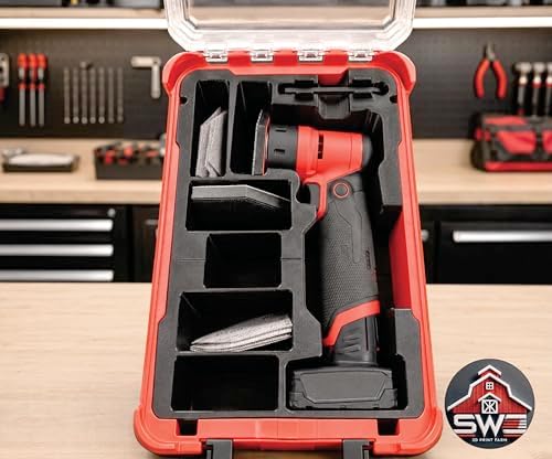 M12 FUEL Detail Sander 2531-20 Insert Organizer Compatible with Milwaukee Packout 48-22-8435