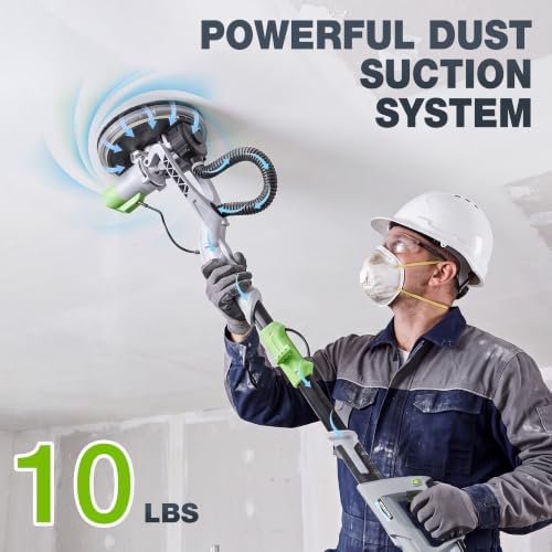 WORKPRO Drywall Sander, 720W Electric Wall Sander with Vacuum