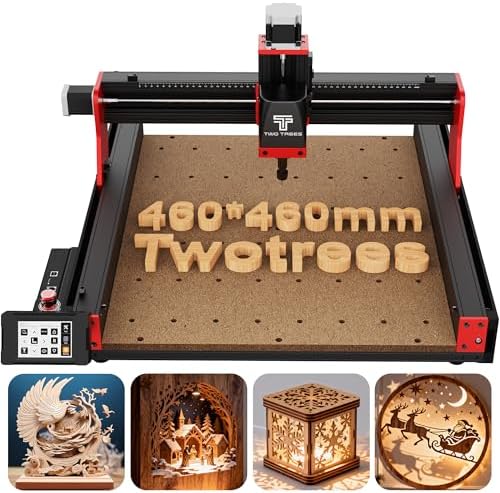 Twotrees TTC450 Pro All-Metal CNC Router Machine with NEMA 57 Stepper Motor