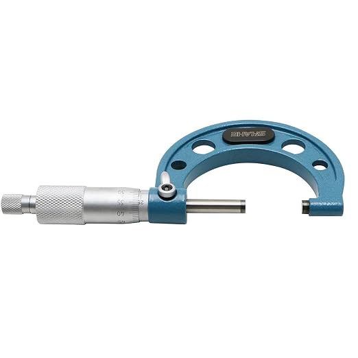 SHAHE 1-2''/25-50mm 0.01mm Outside Micrometer Gauge Micrometer Measuring Tool 5201-50A