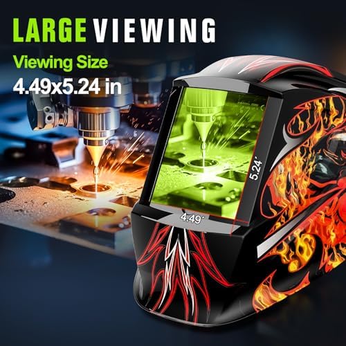 Laser Welding Helmet 900-1100nm OD8+ Professional Laser Face Shield