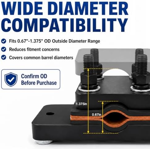 Professional Grade Heavy Duty Barrel Vise Tool, Universal Barrel Clamp