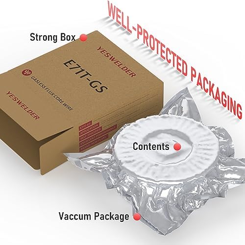 YESWELDER Gasless Flux Core MIG Wire E71T-GS Mild Steel