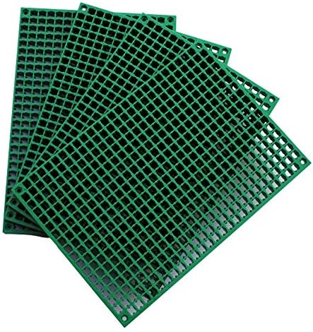 Organizer Genie - Four Green Pegboard Set to organize your Sockets, Wrenches, Pliers, Screwdrivers, Bits and All Other Tools