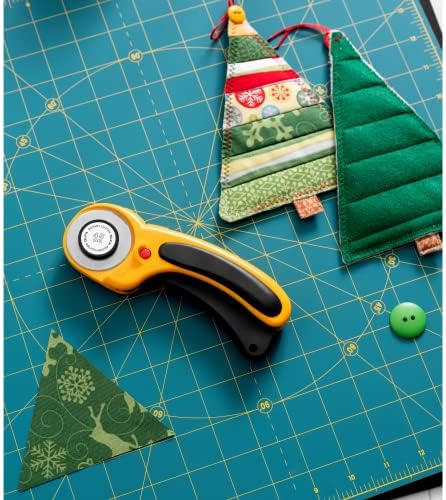 OLFA 60mm Ergonomic Squeeze-Handle Rotary Cutter (RTY-3/DX) - 12-Layer
