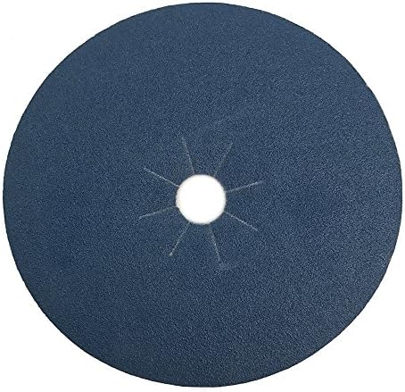 Mercer Industries 409024 Zirconia Cloth Floor Sanding Edger Discs, 7" x 5/16" Hole, Grit 24X (25 pack)