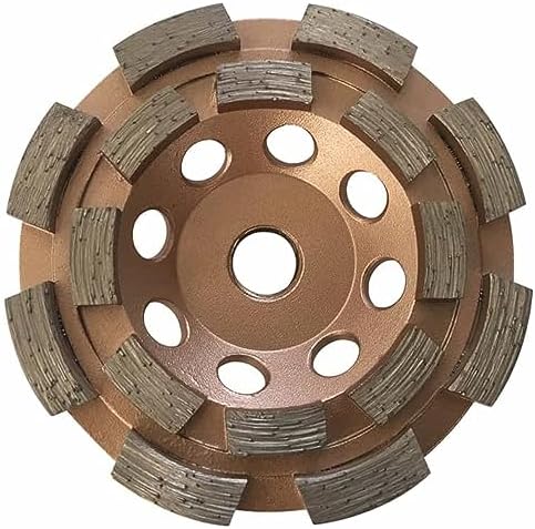 4" Diamond Grinding Wheel for Concrete 16 Dbl Row Segments 5/8"-11