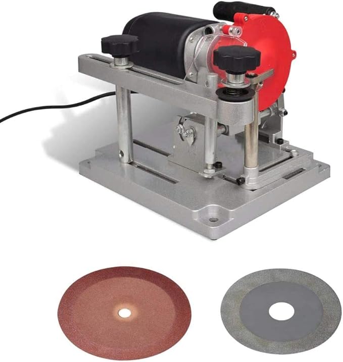 120 Volt Electric Circular Saw Blade Sharpener with Diamond & Emory Wheels
