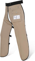 Chainsaw Chaps Apron 8-Layer Wrap for Men/Women Loggers Forest Workers Protective Chain Saw Pants Adjustable