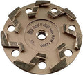5" S Segment Grinding Wheels, #60/80 Grit, 5/8"-11 Threaded Arbor