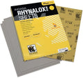 Indasa 50 PCS 9x11 Sandpaper Rhynalox Plusline - 220 Grit Dry Sanding Sheets, Professional-Grade Abrasive for Wood, Metal, Automotive, and Paint Finishing - Durable, Clog-Resistant Sand Paper