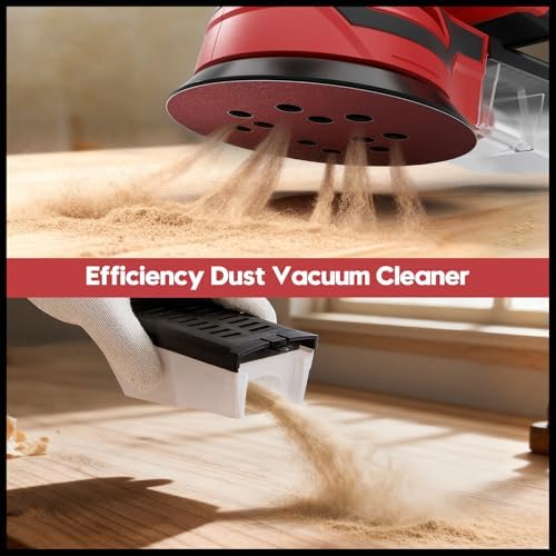 Cordless Random Orbital Sander for Milwaukee 18V Battery