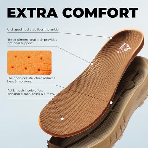 NORTIV 8 Men's Tactical Hiking Boots Lightweight Cushion