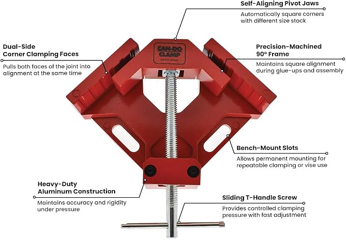 MLCS Can-Do Heavy Duty Corner Clamp & Vise