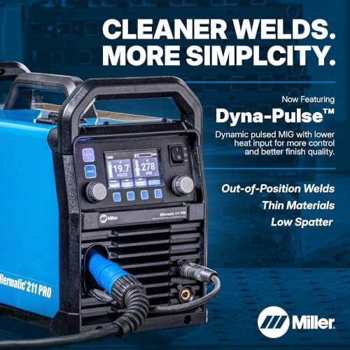 Millermatic® 211 PRO MIG Welder Machine, Dual-Voltage, Auto-Set™