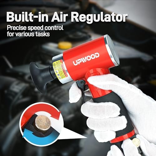 3-Inch Air Right Angle Sander Kit with 41 Roll Lock Discs